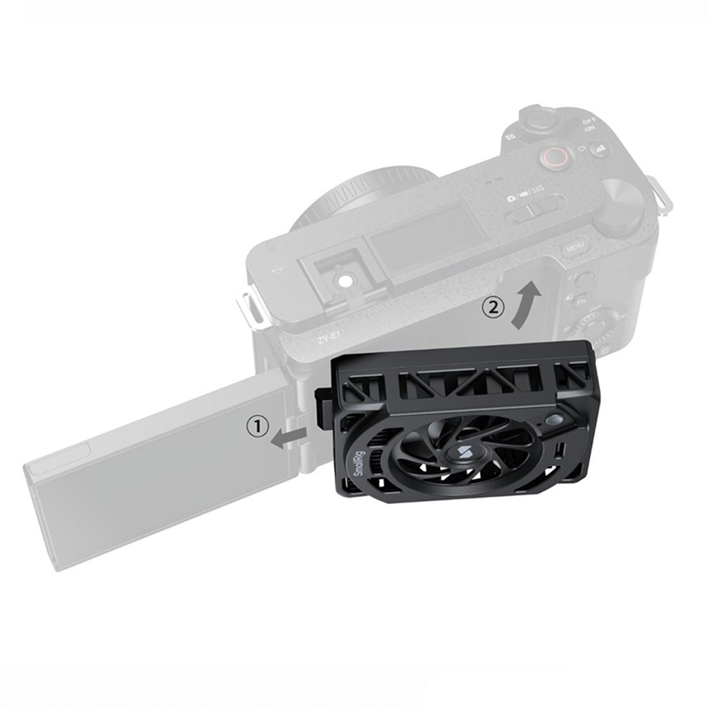 SmallRig 5152 相機散熱風扇 Sony 指定機型適用 兩檔散熱模式 最高7000轉/秒 公司貨:圖片 4