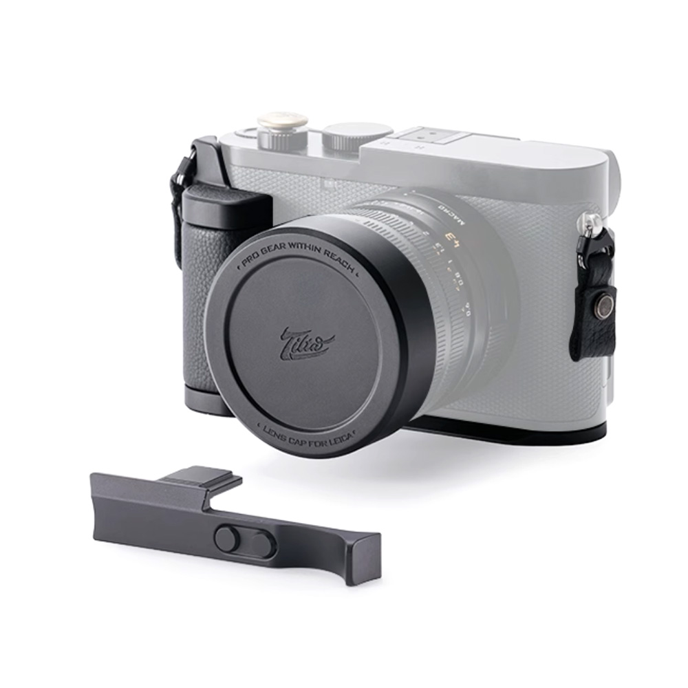 TILTA 鐵頭 徠卡 Q3 復古套件 炮塔套裝 TA-T76-A-B 黑色 L型手柄 熱靴指柄 公司貨:圖片 2