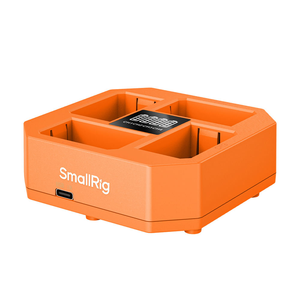 SmallRig 4839 NP-FZ100 四充電池充電器 60W快充 適用Sony 附充電線 公司貨:圖片 2