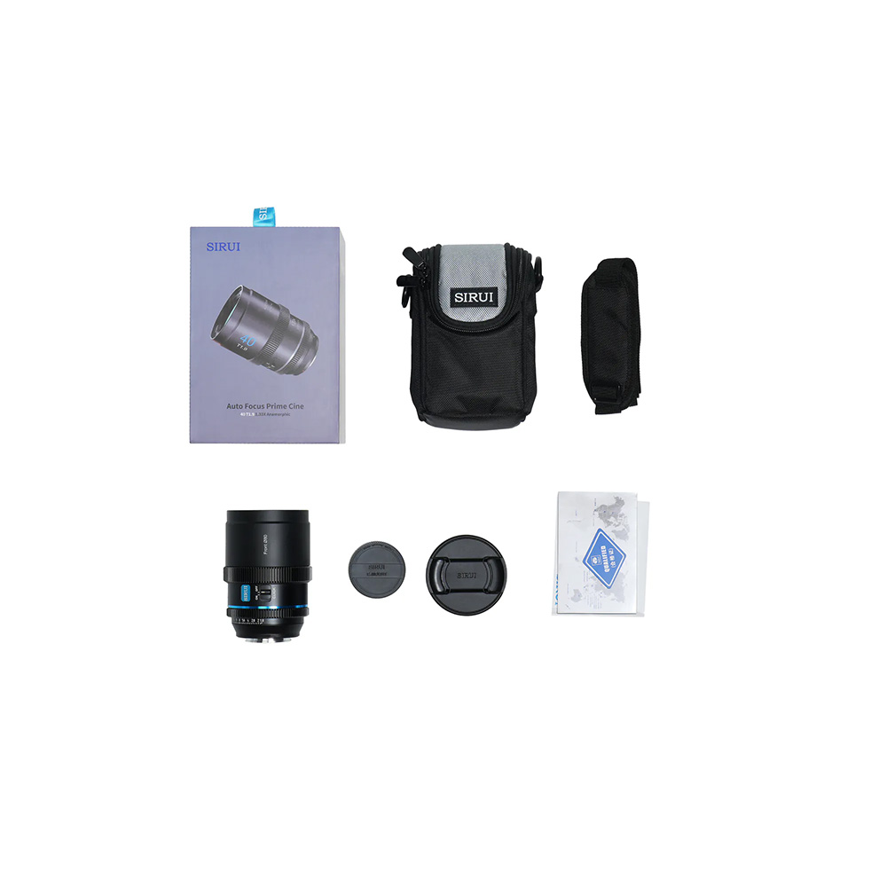 預購 SIRUI 思銳 40mm T1.8 1.33x S35 自動對焦變形鏡頭 E/X/Z/MFT卡口 公司貨:圖片 6