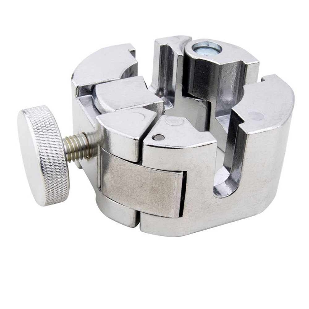 KUPO KD-900P 頂天立地架 專用三向扣環 天地架 三通夾 甜甜圈夾 銀色 鋁 公司貨:圖片 2