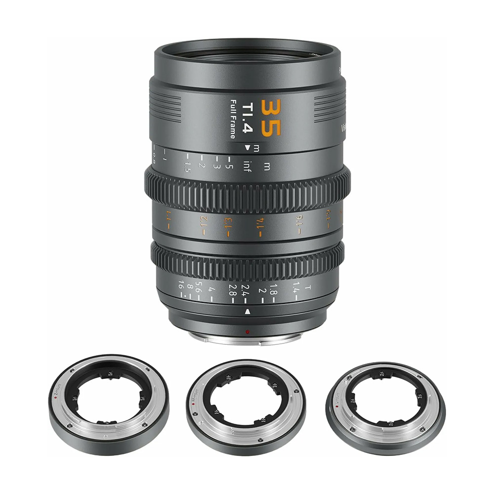 預購 SIRUI 思銳 35mm T1.4 Vision Prime 1 幻影系列 全片幅電影鏡頭 金屬灰色 公司貨:圖片 2