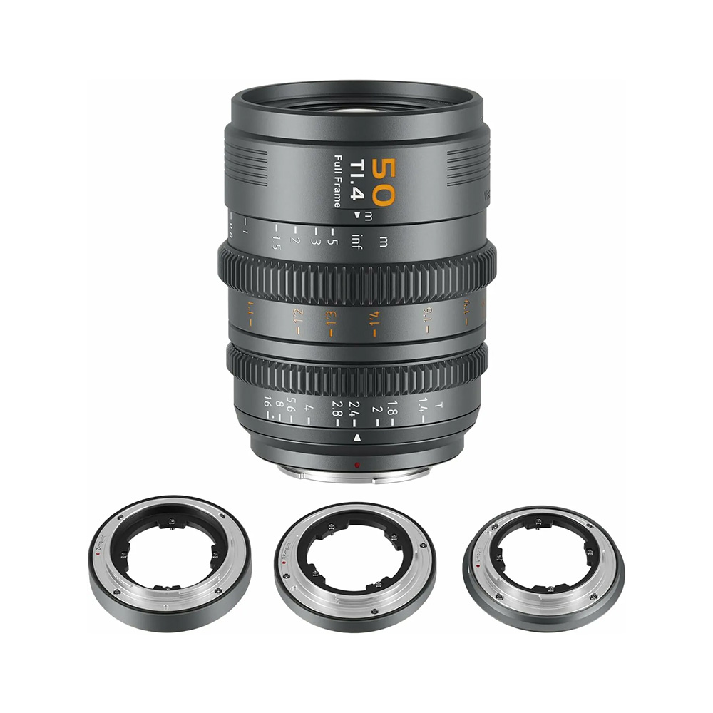 預購 SIRUI 思銳 50mm T1.4 Vision Prime 1 幻影系列 全片幅電影鏡頭 金屬灰色 公司貨:圖片 3