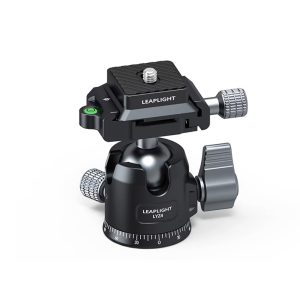 Alternative view of Leaplight 力普萊 LYZ4 球形雲台 阿卡 ARCA 鋁合金 38mm 快板 黑 灰 公司貨