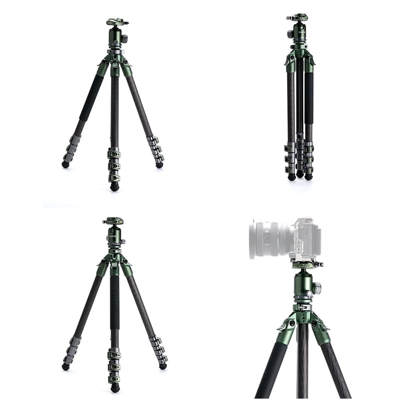 ◎相機專家◎ TILTA 鐵頭 BT05 旅行腳架套組 扳扣式 球型雲台 155cm SG 深空灰 FG 叢林綠 公司貨:圖片 2