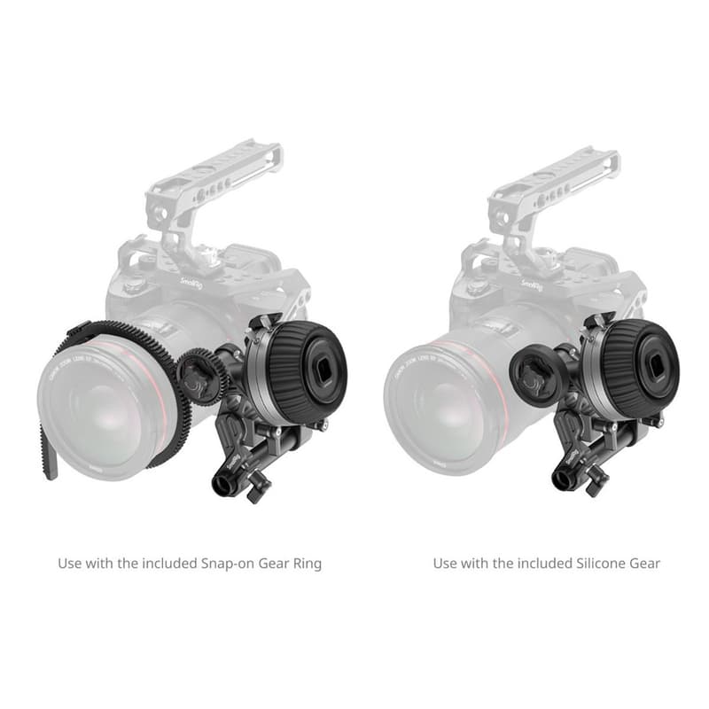 Smallrig 4745 F50 迷你跟焦器 15mm 管夾 含導管 可調節跟焦環 通用設計 公司貨:圖片 4