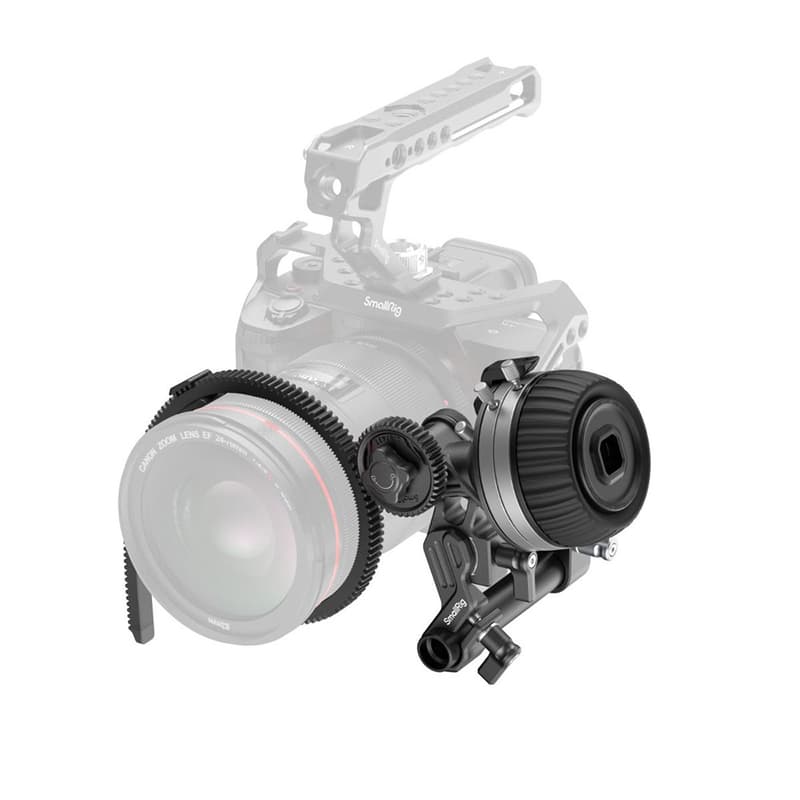 Smallrig 4745 F50 迷你跟焦器 15mm 管夾 含導管 可調節跟焦環 通用設計 公司貨:圖片 5