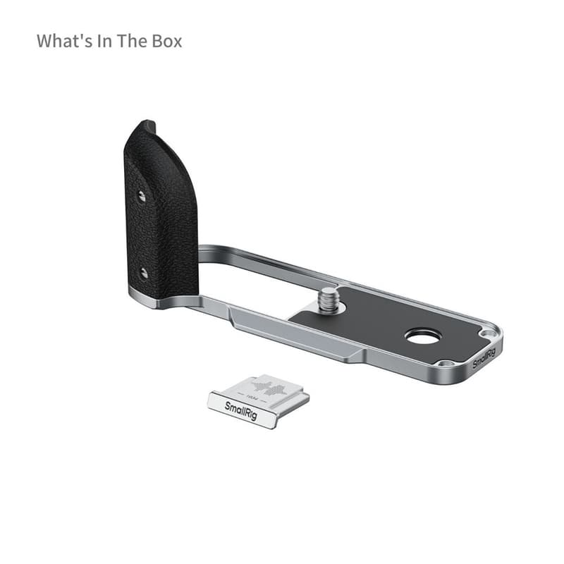 Smallrig 富士 X half 矽膠L型手柄 5216 銀 5217 石墨灰 5332 黑 公司貨:圖片 7