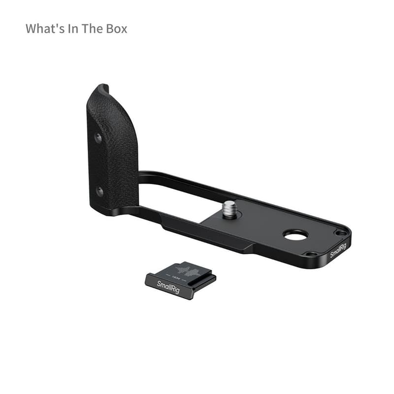 Smallrig 富士 X half 矽膠L型手柄 5216 銀 5217 石墨灰 5332 黑 公司貨:圖片 4