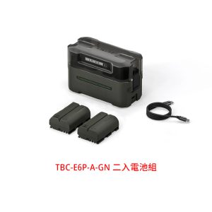 Alternative view of TILTA 鐵頭 TBC-E6P-A-GN TBC-E6P-B-GN 四槽電池充電盒四入組 二入組 LP-E6 公司貨