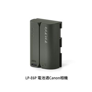 TILTA 鐵頭 TLP-E6P-GN LP-E6P 電池 USB-C 輸入 2400mAh 適Canon相機 公司貨