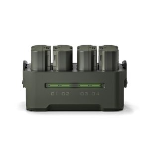 Alternative view of TILTA 鐵頭 TBC-W235-B-GN 四槽電池充電盒四入組 NP-W235 富士 公司貨