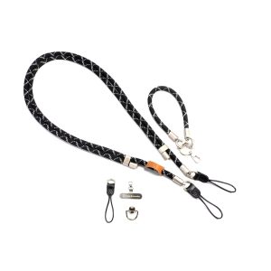 Alternative view of S&R MS-01 鈦黑 SR多功能可調式快拆相機手機背帶 耐重5kg 含手腕帶 適 相機 手機 [相機專家] 公司貨