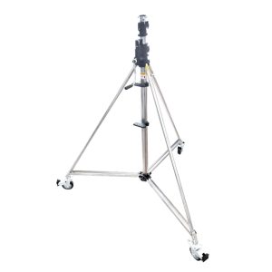 Alternative view of KUPO 484-5M 重型二節手搖腳架 5.06M 載重50kg 可調式斜坡腳 帶腳輪 公司貨