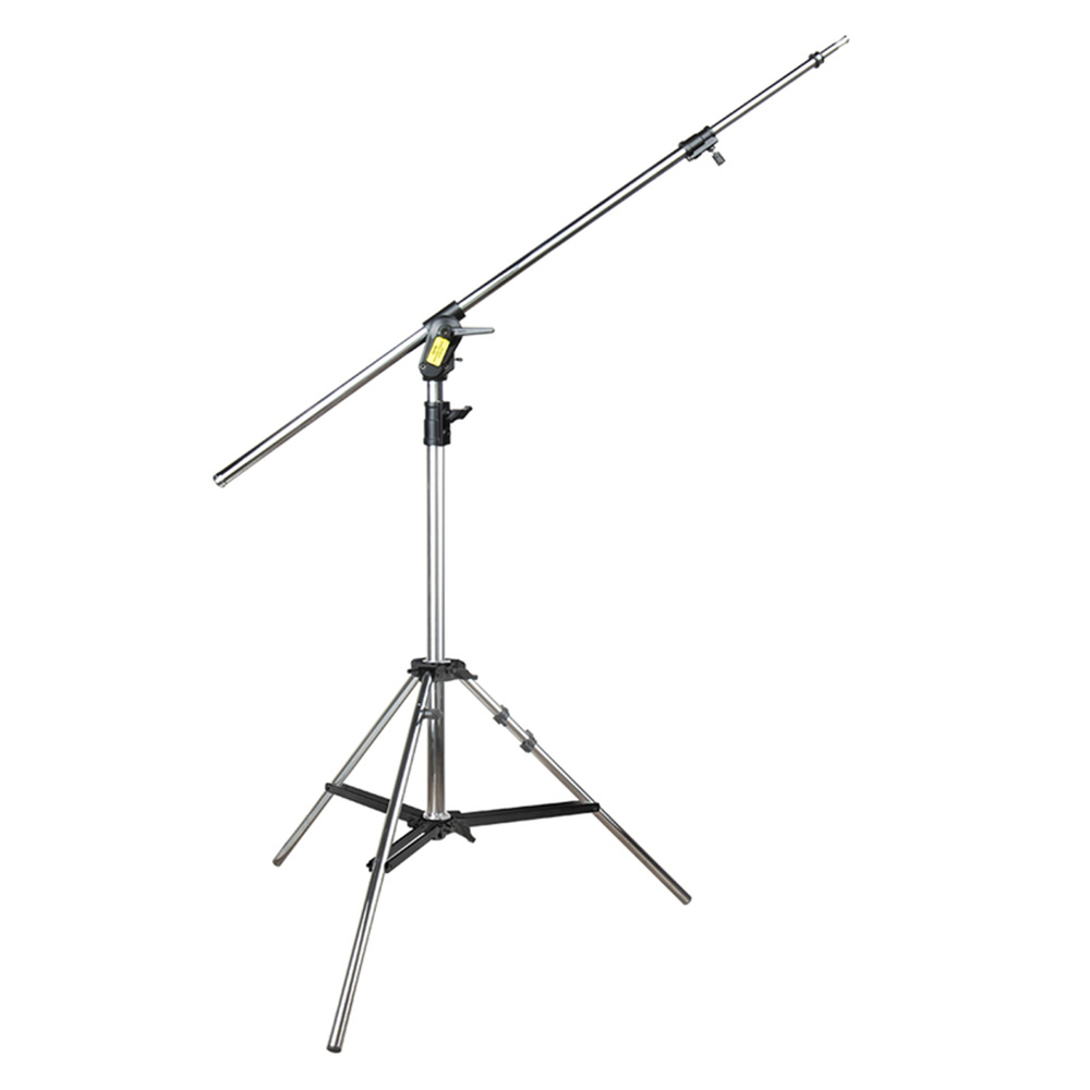 KUPO 146M 鐵製銀色吊桿燈架 高393cm 載重12kg 含延伸桿 延伸載重5kg 公司貨:圖片 2