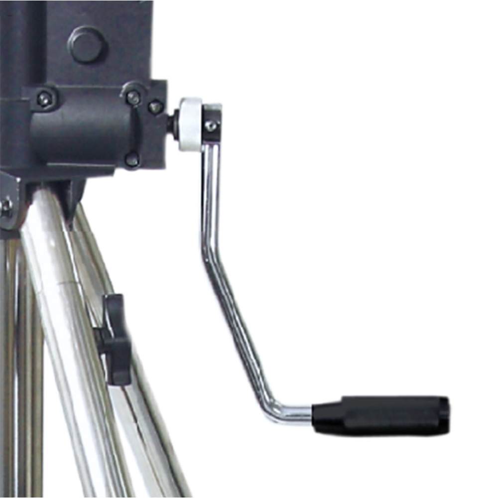 KUPO 484-5M 重型二節手搖腳架 5.06M 載重50kg 可調式斜坡腳 帶腳輪 公司貨:圖片 5