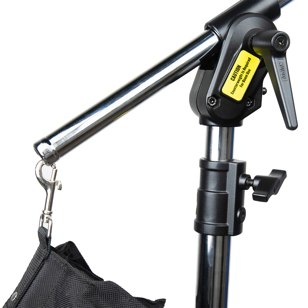 KUPO 146M 鐵製銀色吊桿燈架 高393cm 載重12kg 含延伸桿 延伸載重5kg 公司貨:圖片 5