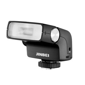 Alternative view of JINBEI 金貝 Hi-5 新復古機頂閃光燈 通用型 GN16 1.6S回電 色溫6000K 公司貨