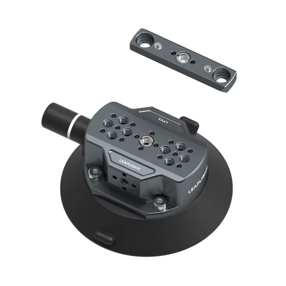 Leaplight 力普萊 LYV1 吸盤支架 4.5吋 車拍 多功能 NATO 1/4 3/8 公司貨:圖片 2