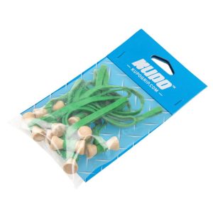 Alternative view of KUPO BG5006G 彈性橡膠束帶 綠 寬度 6mm 5吋 10條入 收納 整理 固定 公司貨