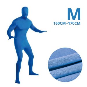 Alternative view of KUPO BSS-1617 藍幕裝 160~170cm M 中尺碼 藍色 布幕套裝 虛擬製作 隱形 公司貨