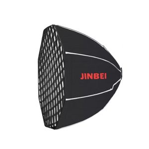 Alternative view of JINBEI 金貝 KM-50 機頂燈格柵柔光箱 MINI四爪口 適 H1 LED HD-2MAX 公司貨