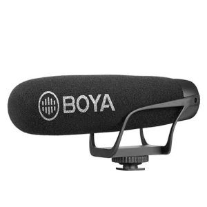 Alternative view of BOYA 博雅 BY-BM2021 輕量級 機頂 麥克風 直播錄影 超心型 無需電池 僅63g 公司貨