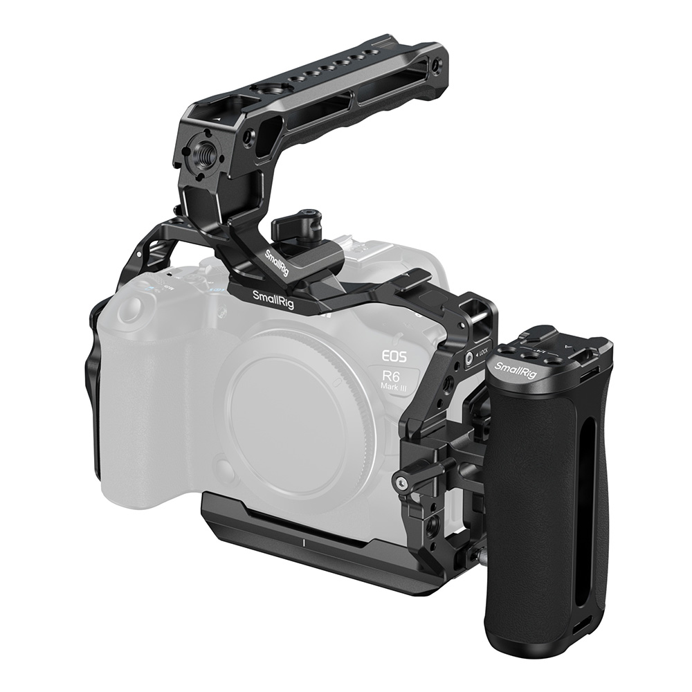 Smallrig 5956 拓展框套件 兔籠 全籠 含 線夾 上提把 側手柄 Canon R6III 公司貨:圖片 2