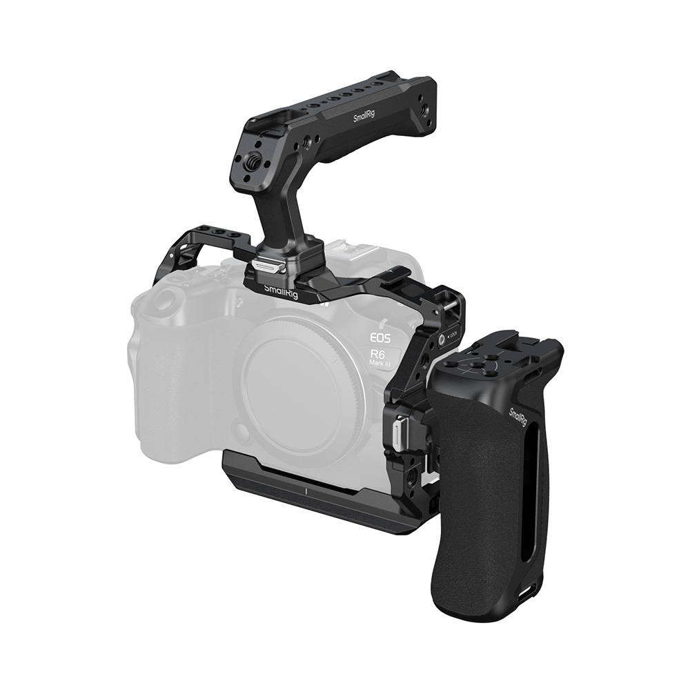 Smallrig 5958 拓展框套件 兔籠 全籠 線夾 上提把 側手柄 Canon R6III 公司貨:圖片 2