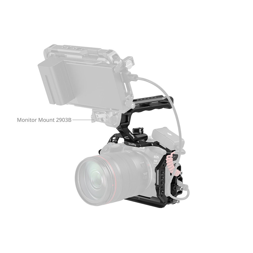 Smallrig 5955 拓展框套件 兔籠 全籠 含上提把 線夾 Canon R6III 公司貨:圖片 3