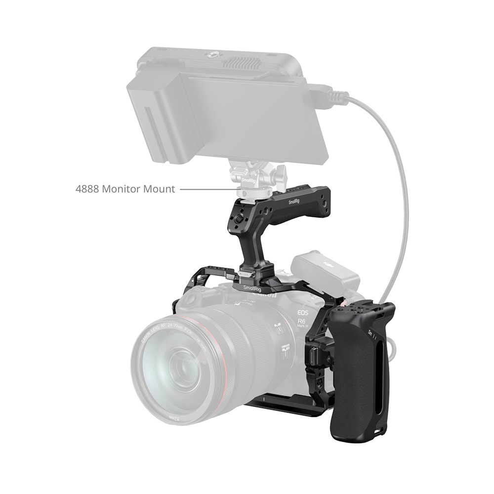 Smallrig 5958 拓展框套件 兔籠 全籠 線夾 上提把 側手柄 Canon R6III 公司貨:圖片 3