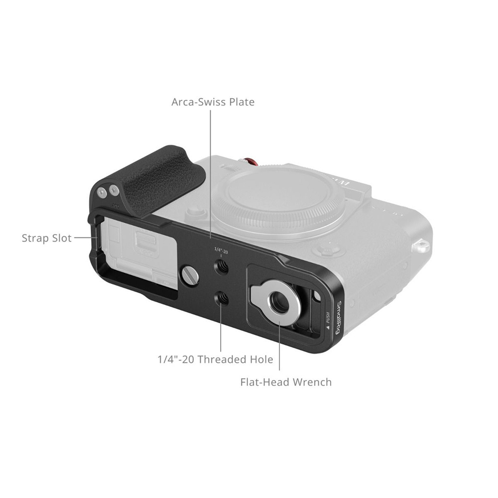 Smallrig 5663 黑色 矽膠L型手柄 富士 X-T30 X-T30II X-T30III 公司貨:圖片 4