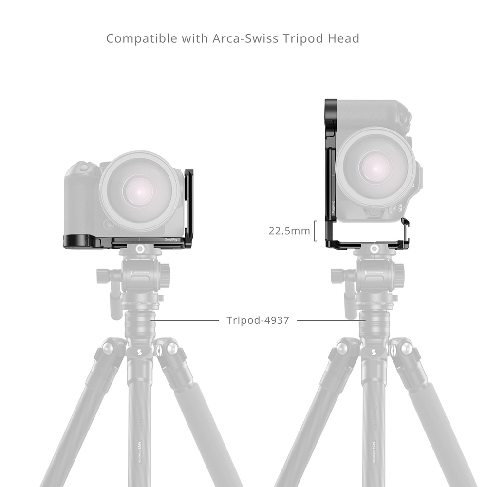 Smallrig 5962 L型安裝板 橫豎拍切換 Canon R6III R6II R5II 公司貨:圖片 4