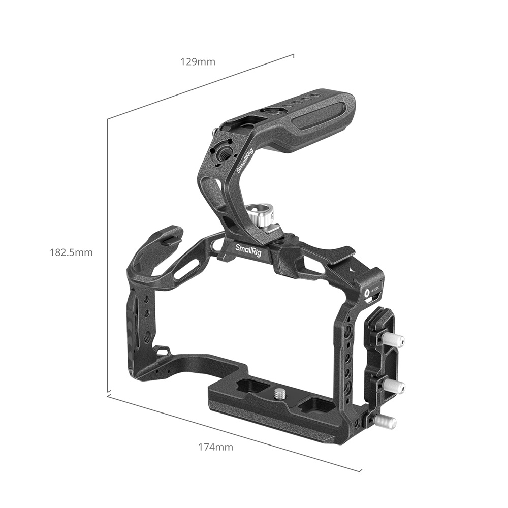 Smallrig 5960 拓展框套件 兔籠 全籠 線夾 上提把 Canon R6III 公司貨:圖片 5