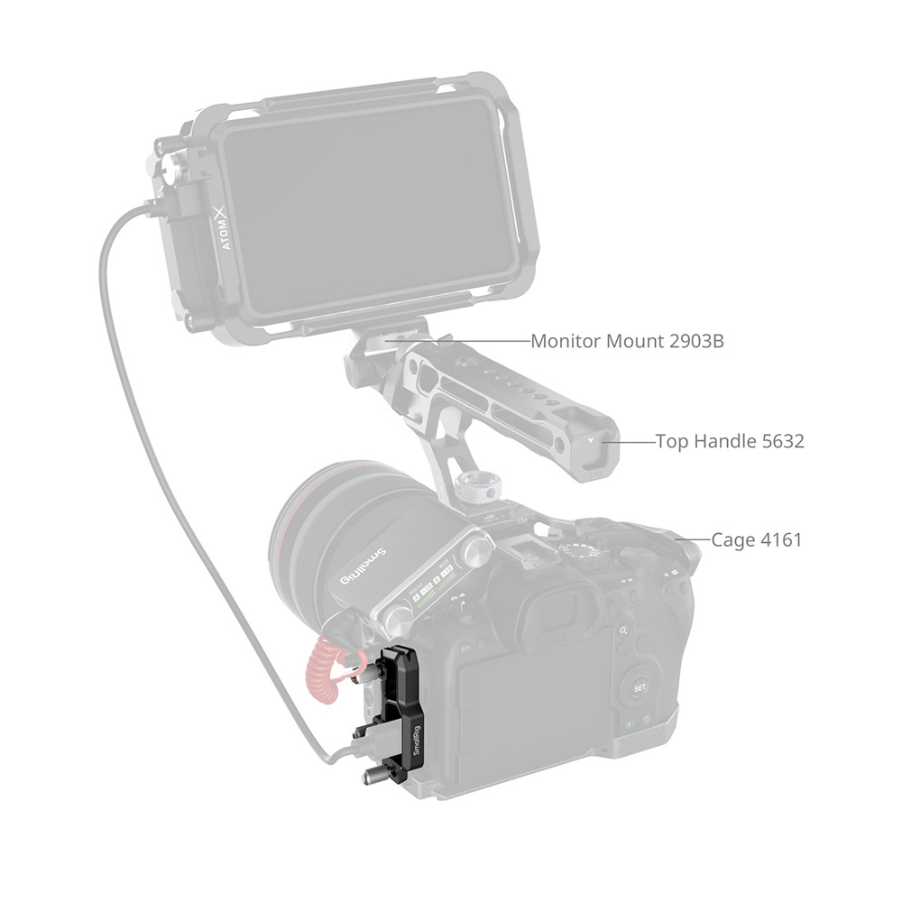Smallrig 5969 專用固定線夾 固定HDMI/USBC Canon R6III R5II 公司貨:圖片 5