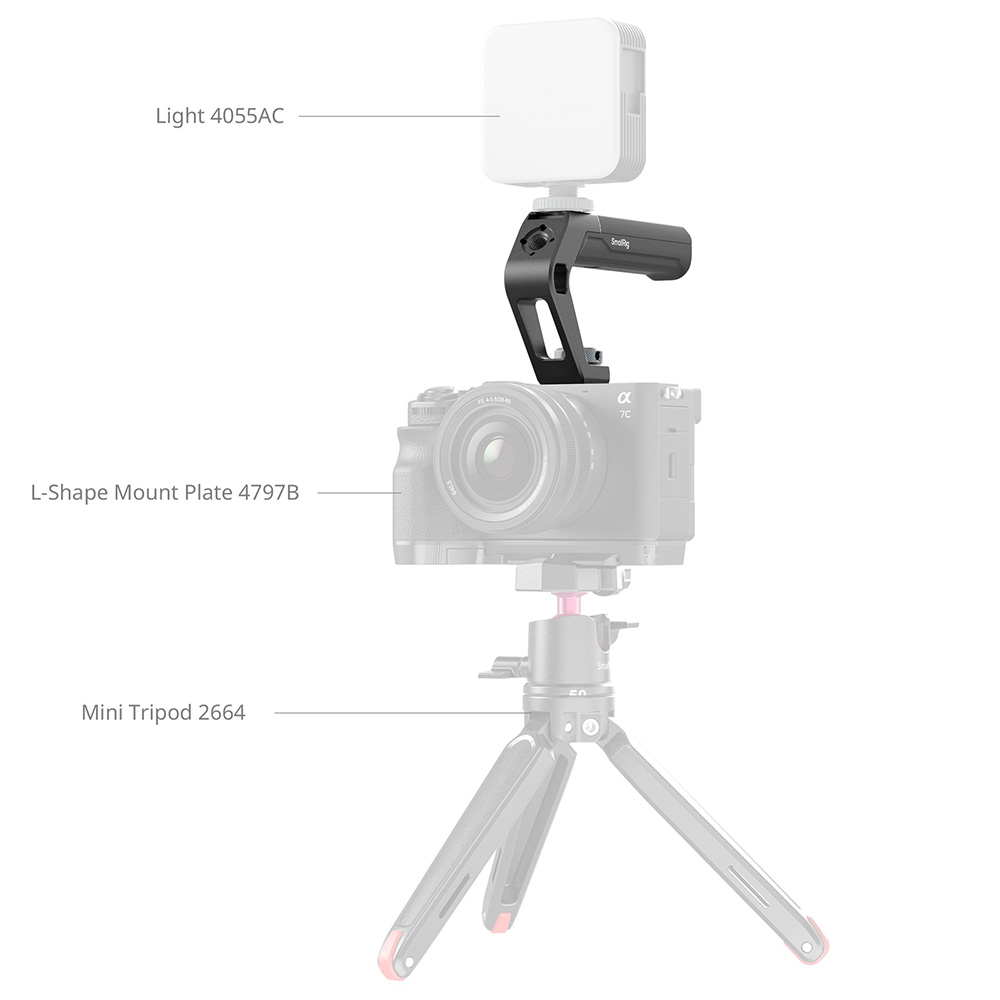 Smallrig 5976 上提手把 冷靴接口 上手把 頂部手柄 輕量化 承重10kg 多拓展 公司貨:圖片 7