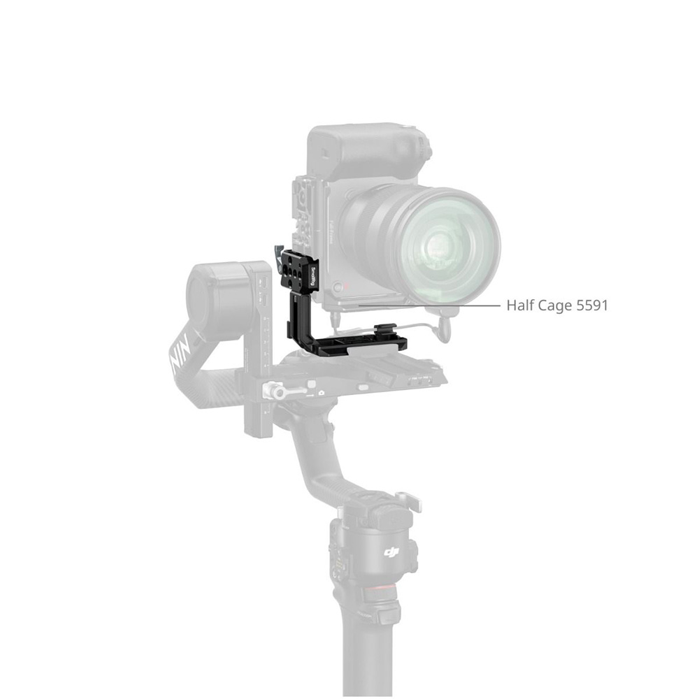 Smallrig 5594 拓展框豎拍安裝板 Arca 快拆豎拍支架 側板 相容DJI穩定器 公司貨:圖片 7