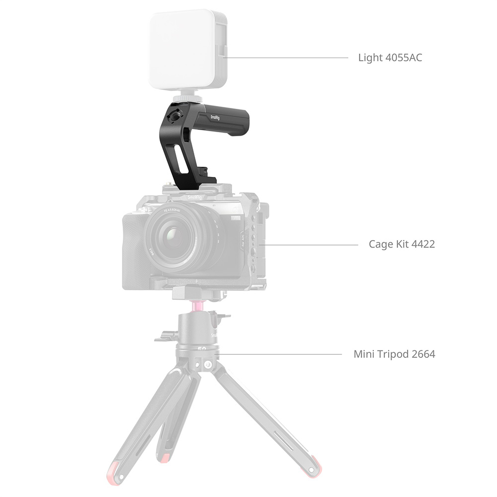 Smallrig 5977 上提手把 滑槽接口 上手把 頂部手柄 輕量化 承重10kg 多拓展 公司貨:圖片 8