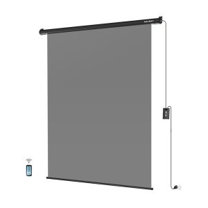 Alternative view of Raubay 若貝 M-TXS152 Grey 灰 152x220cm 電動升降背景板 懸掛式 公司貨