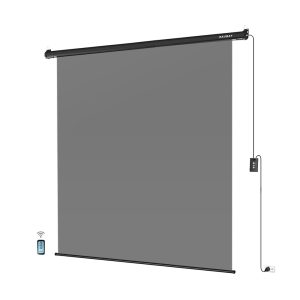 Alternative view of Raubay 若貝 M-TXS220 Grey 灰 204x220cm 電動升降背景板 懸掛式 公司貨