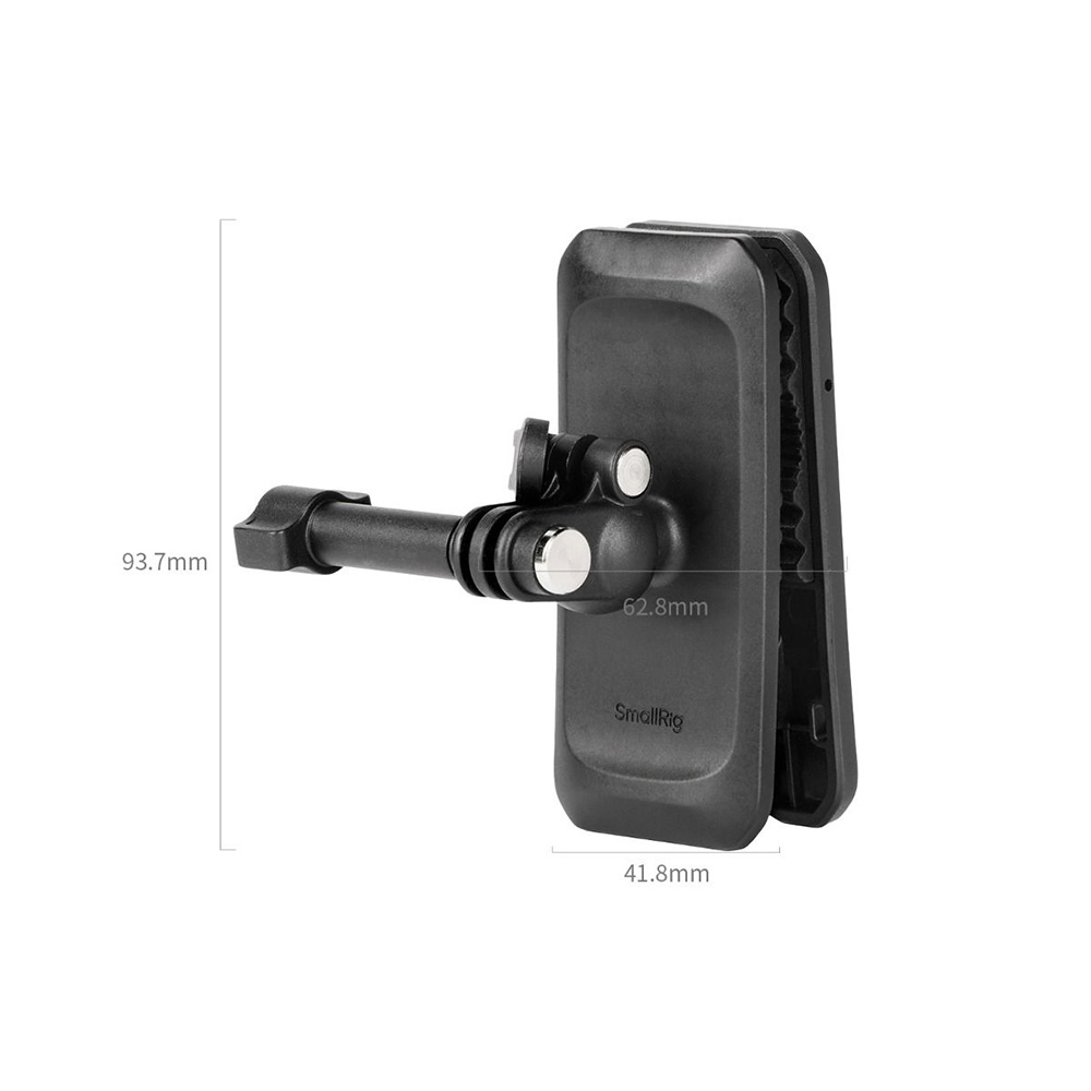 SmallRig 6052 多功能磁吸背包夾 螳螂掛鉤 適用 DJI Pocket 3 / 4 公司貨:圖片 3