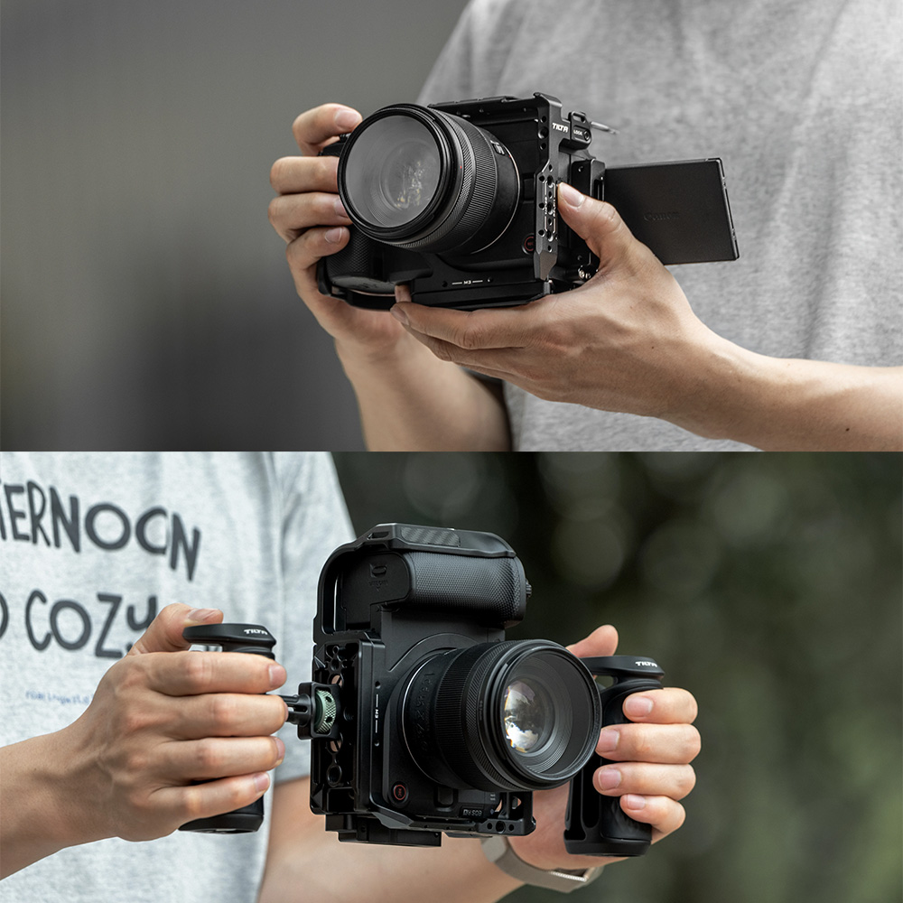 TILTA 鐵頭 TA-T102-HCC-B 半籠 相機兔籠 拓展框 適用 Canon R6 V 公司貨:圖片 6