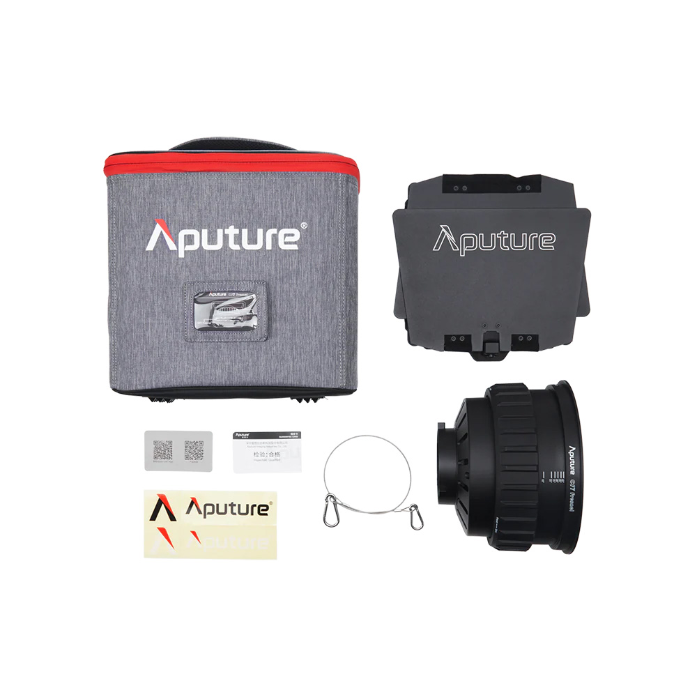 Aputure CF7 菲涅耳透鏡 + 葉片套裝 四葉片 適 STORM 400x 保榮卡口 公司貨:圖片 8