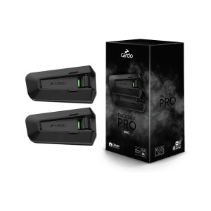 Alternative view of Cardo PACKTALK PRO 安全帽通訊藍牙耳機 雙入組 碰撞偵測 可支援到15人 公司貨