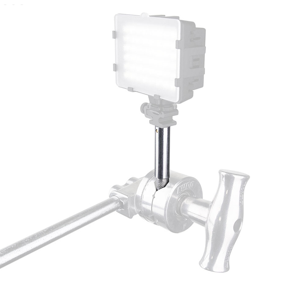KUPO KS-077 轉接頭 16mm 公頭帶 1/4"-20 公螺牙 長度 8.9cm 銀色 公司貨:圖片 6
