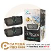 Cardo PACKTALK OUTDOOR 戶外運動通訊藍牙耳機 雙入組 黑 支援1-15人對講 公司貨