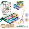 Ohuhu Hilo 72色 軟筆頭壓克力麥克筆 疊色不暈染 顯色飽和 防水 耐光 石頭 3D列印 公司貨