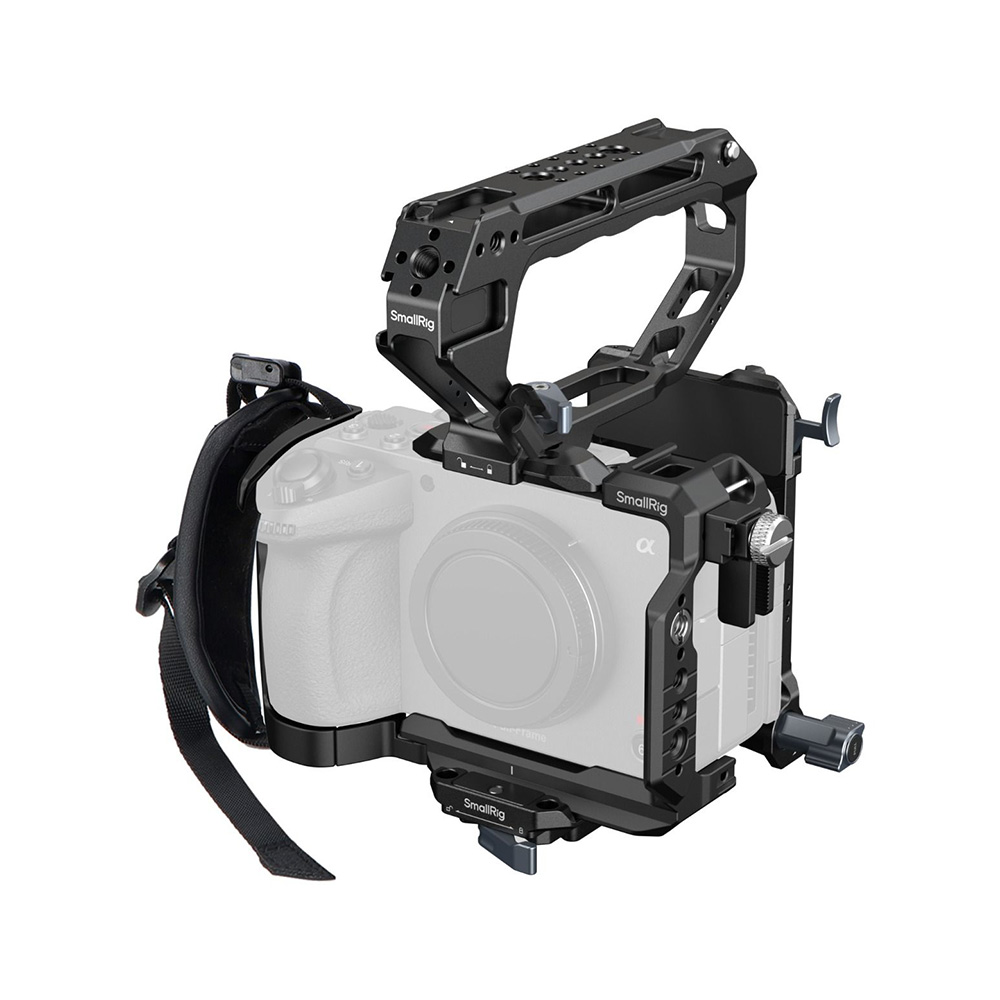 SmallRig 6779 迅鷹 相機兔籠套組 適 Sony FX5 上手提 手腕帶 V掛電池板 ARCA 公司貨:圖片 2