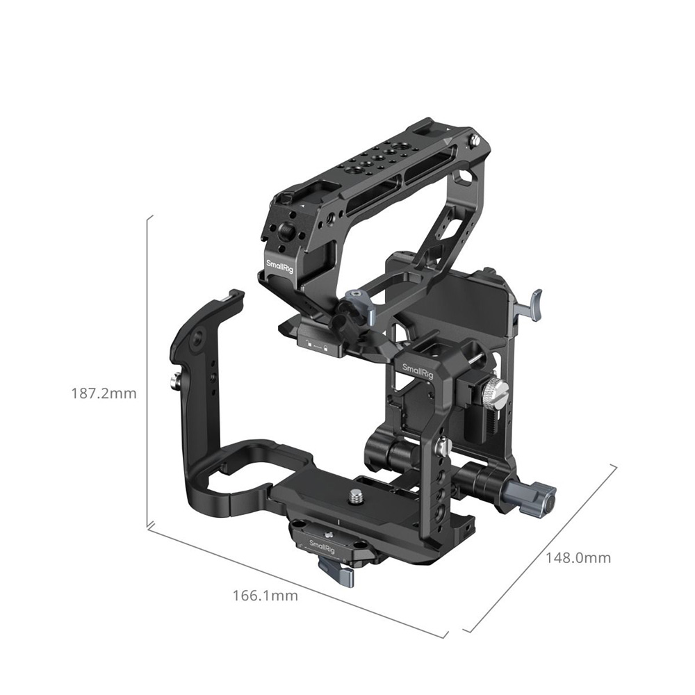 SmallRig 6779 迅鷹 相機兔籠套組 適 Sony FX5 上手提 手腕帶 V掛電池板 ARCA 公司貨:圖片 3