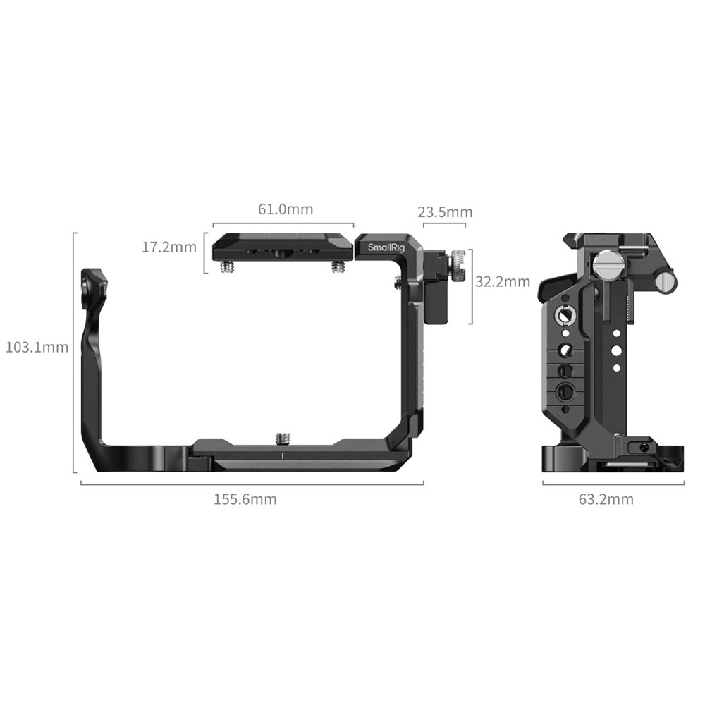 SmallRig 6776 迅鷹 相機兔籠 拓展框 全籠 半籠 Sony FX5 ARCA Hawklock 公司貨:圖片 3